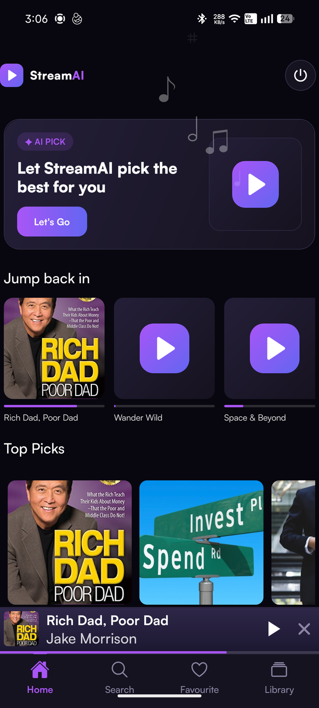 Stream AI streaming app